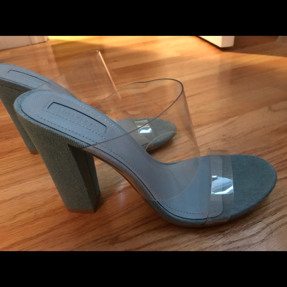 Denim Heels